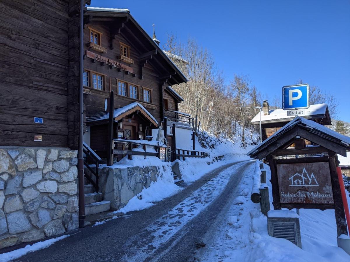 Relais Des Melezes Otel Vissoie Dış mekan fotoğraf
